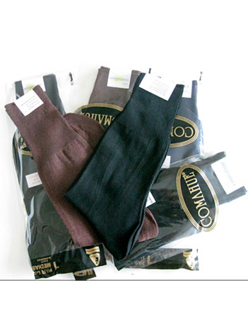 Medias de algodón de vestir - X doc - con elastico COMAHUE