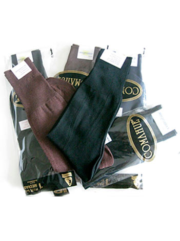 Medias de algodón de vestir SIN ELASTICO - X doc - COMAHUE