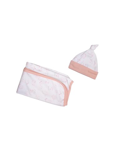 Mantilla y Gorrito Bebe - GAMISE