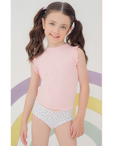 Coulotte nena alg y lyc estampado  - Pack x 3 VINTAGE