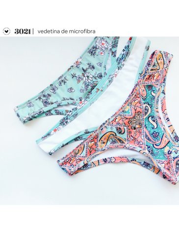 Vedetina microfibra pack x3 VINTAGE
