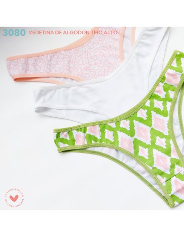 Vedetina alg y lycra Pack x3 VINTAGE