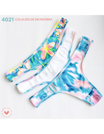 Colaless microfibra pack x3 VINTAGE