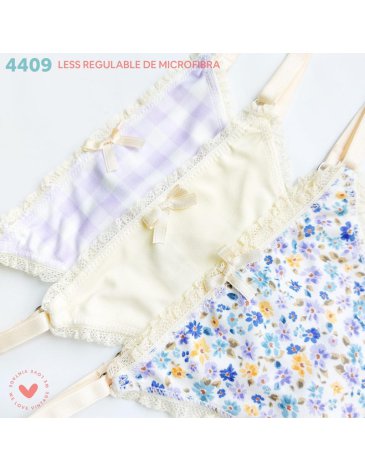 Colaless regulable microfibra  Pack x3 VINTAGE