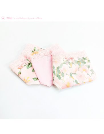 Coulotteless navidad microfibra Pack x3 VINTAGE