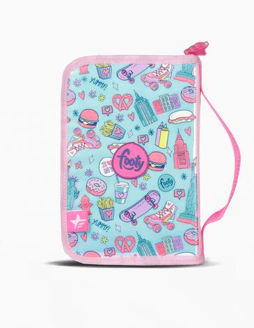 Cartuchera rigida 1 cierre - FOOTY