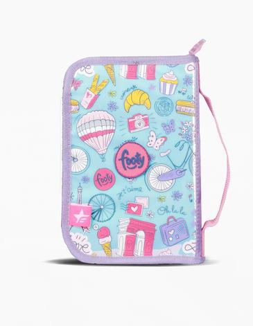 Cartuchera rigida 1 cierre - FOOTY