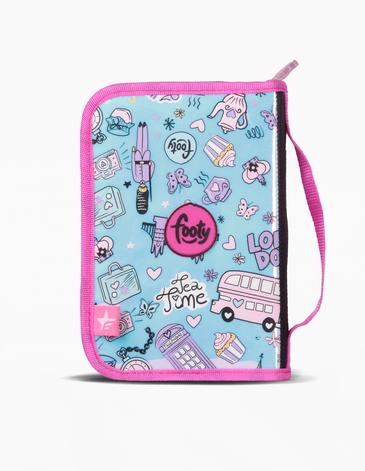 Cartuchera rigida 1 cierre - FOOTY