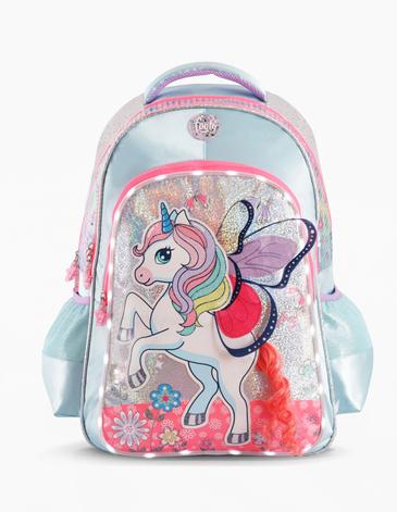 Mochila Espalda 18'' Pulgadas con luz led FOOTY