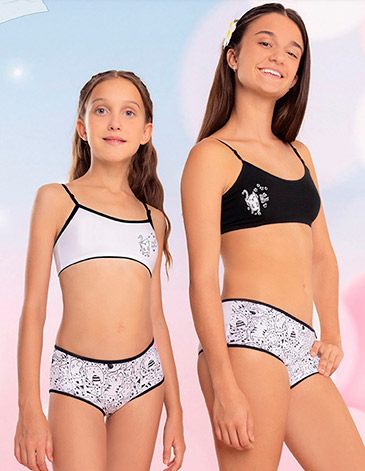 Conj cruzado alg y lycra T8/18 MAREY