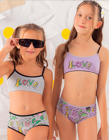 Conj top alg y lycra c/culotte T8/18 MAREY