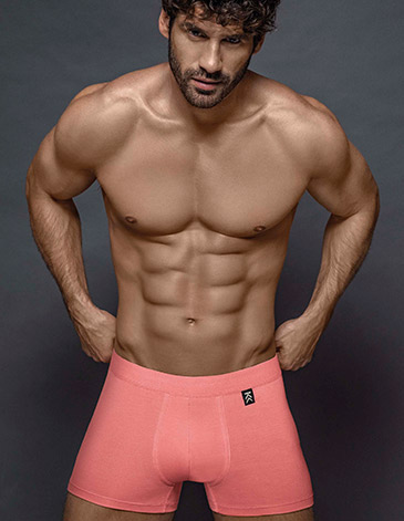 Boxer de algodón y lycra T S AL XXL BAKHOU