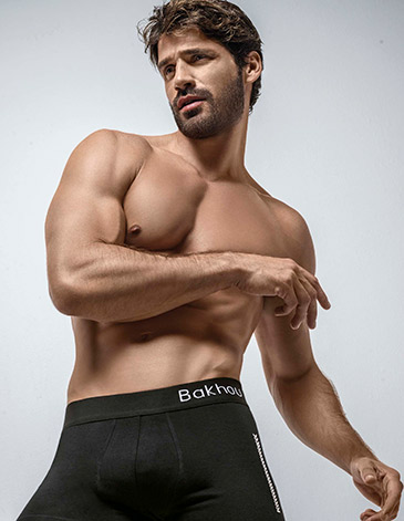 Boxer alg y lycra TS/XXL BAKHOU