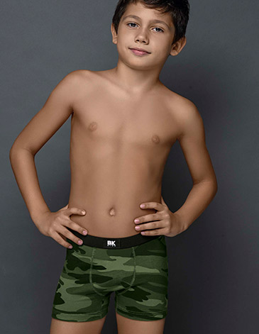 Boxer niño alg y lycra T6/12 BAKHOU