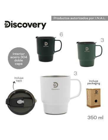Vaso Termico 350 ML DISCOVERY