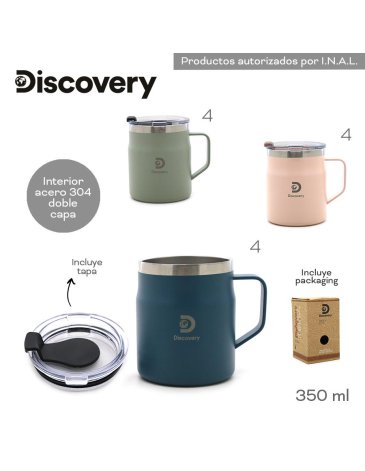 Taza Termica 350 ML DISCOVERY