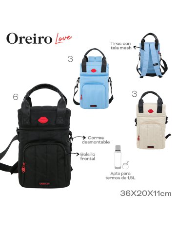 Bolso / Mochila Matera LAS OREIRO LOVE