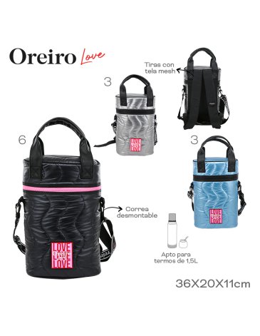 Bolso / Mochila Matera LAS OREIRO LOVE