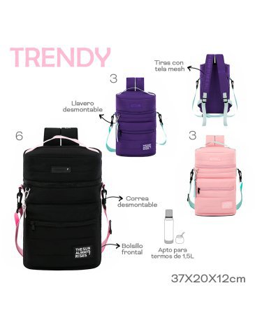 Bolso / Mochila Matera TRENDY