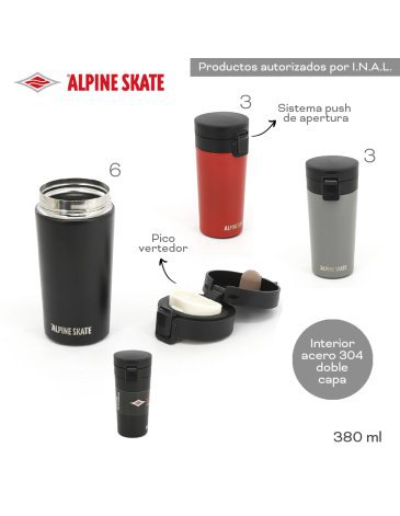 Vaso Termico 380 ML ALPINE SKATE