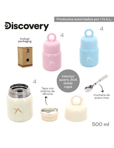 Termo Alimentos 500 ML DISCOVERY