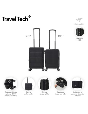 Sets Valija Doble Carry on 19