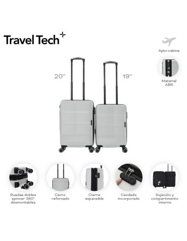 Set Valijas Doble Carry ON 19