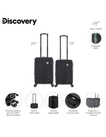 Set de Valijas Doble Carry ON 19