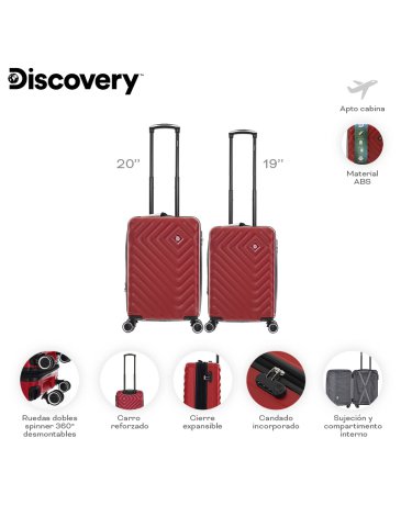 Set de Valijas Doble Carry ON 19