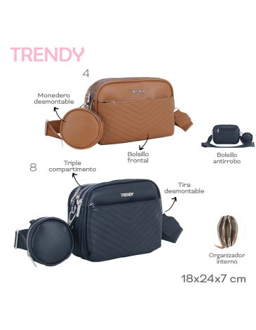 Morral C/Monedero TRENDY
