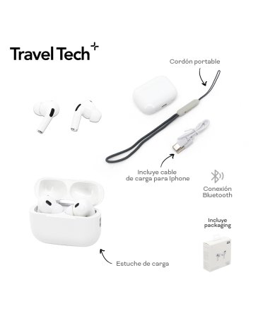 Auriculares TRAVEL TECH