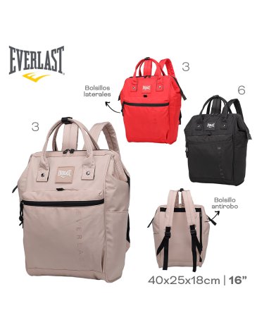 Mochila boca de pez 16 Pulgadas EVERLAST