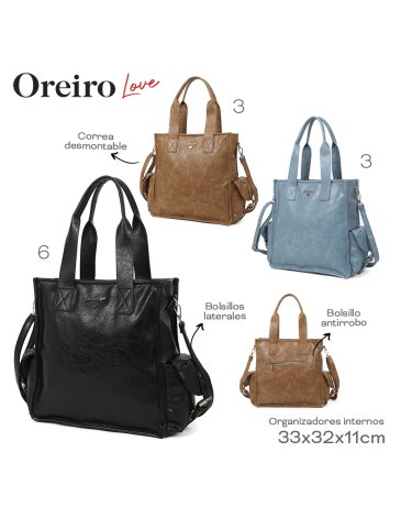 Cartera Ecocuero LAS OREIRO LOVE
