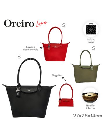 Cartera Tote LAS OREIRO LOVE