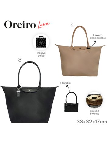 Cartera Tote LAS OREIRO LOVE