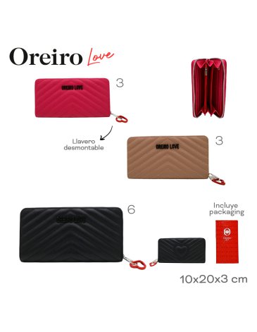Billetera LAS OREIRO LOVE