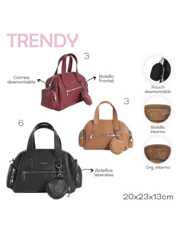 Cartera C/Monedero TRENDY