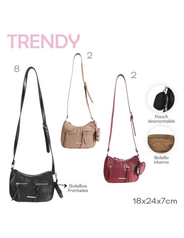 Cartera C/Monedero TRENDY