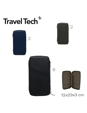 Porta Pasaporte TRAVEL TECH