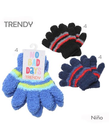 Guante Infantil x docena TRENDY