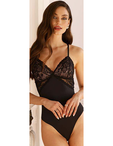 Body taza triangulo soft microfibra y puntilla T85/105 TRENDA