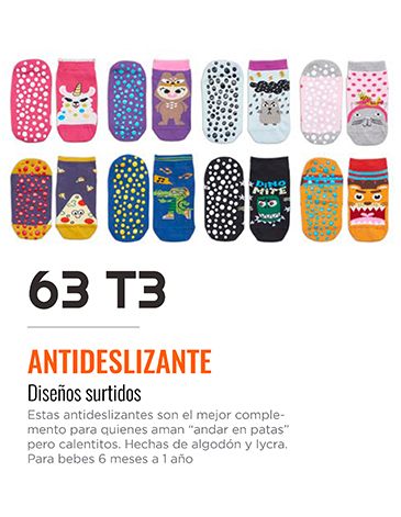 Soquete antideslizante T0/3 - FLOYD