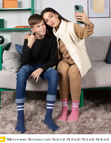 Media casual varsity plantilla toalla FLOYD