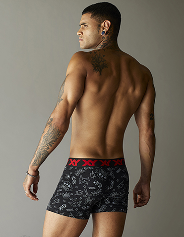 Boxer alg y lycra estampado TXXL XY