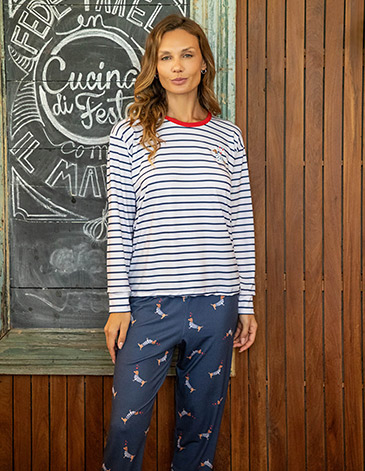 Pijama composee T1/4 - BIANCA SECRETA