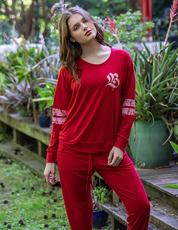 Pijama universitario Marian T1/4 - BIANCA SECRETA