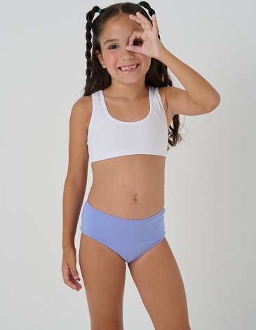 Bombacha nena alg y lycra T2/8 Pack x3 KIERO