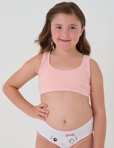 Bombacha nena alg y lycra 2/8 Pack X3 KIERO