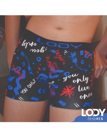 Boxer estampado T8 AL 14 LODY KIDS