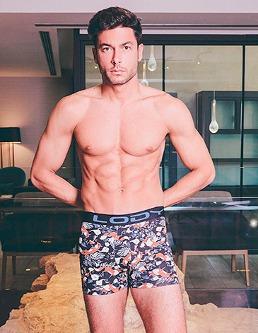Boxer alg y lycra TS/XL LODY MEN